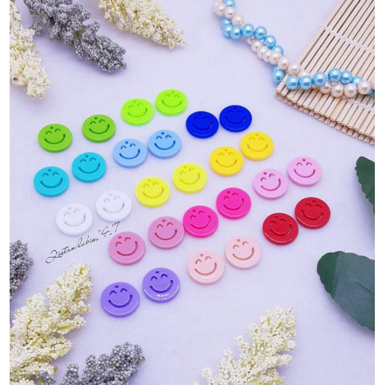 Manik koin smile ecer/1 pcs