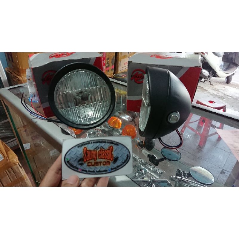 Lampu motor japstyle vintage