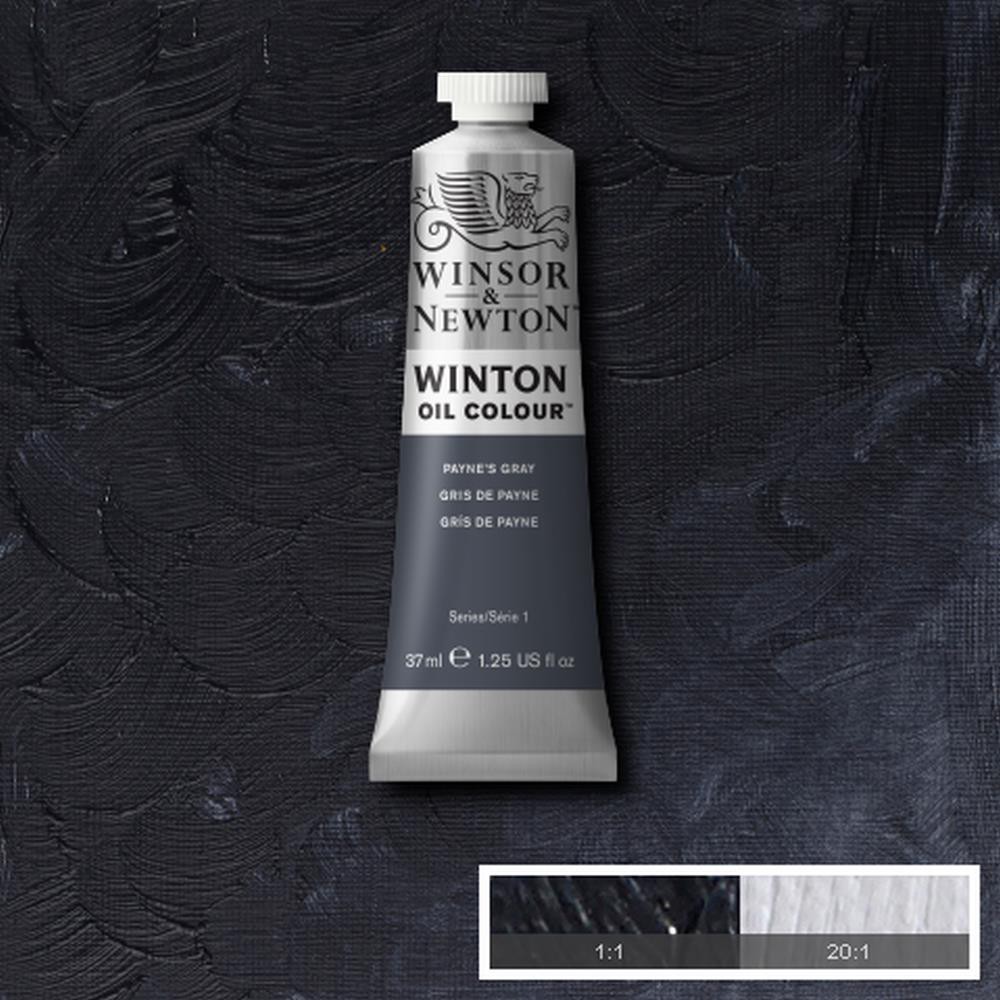 

Winton Oil Colour PAYNE'S GREY 37ML