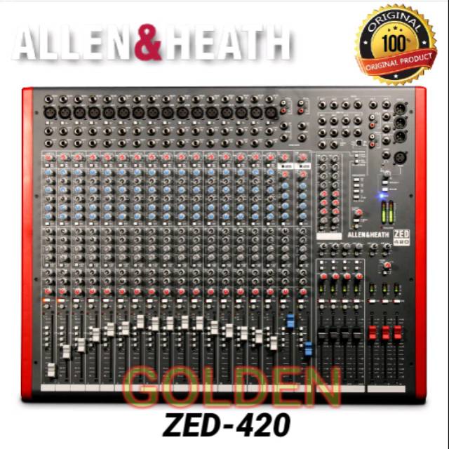 Mixer Audio Allen Heath Zed 420 Original Shopee Indonesia mixer audio allen heath zed 420 original