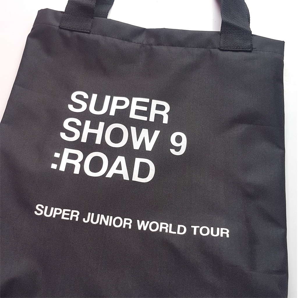 TAS TOTE BAG SUPER JUNIOR WORLD TOUR SUPER SHOW 9 ROAD