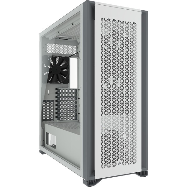 Casing Corsair 7000D Airflow Tempered Glass (Black/White)