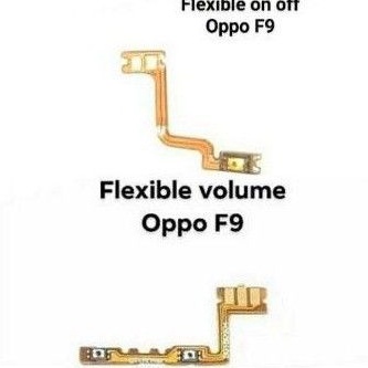 FLEXIBEL TOMBOL POWER ON OF DAN VOLUME OPPO F9