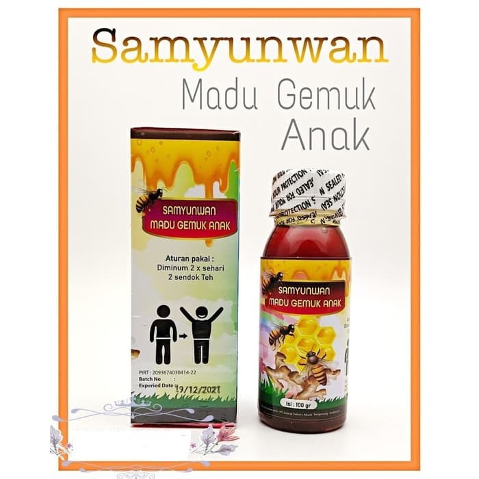 SAMYUNWAN MADU GEMUK BADAN ORIGINAL - OBAT GEMUK ANAK SAMYUNWAN - hwy7b