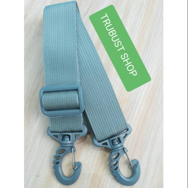 Strap bag tali tas slendang abu lebar 3,8cm