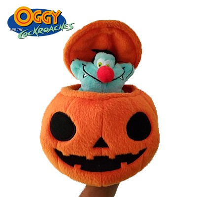 Boneka Handpuppet Oggy Halloween Original 9 inch