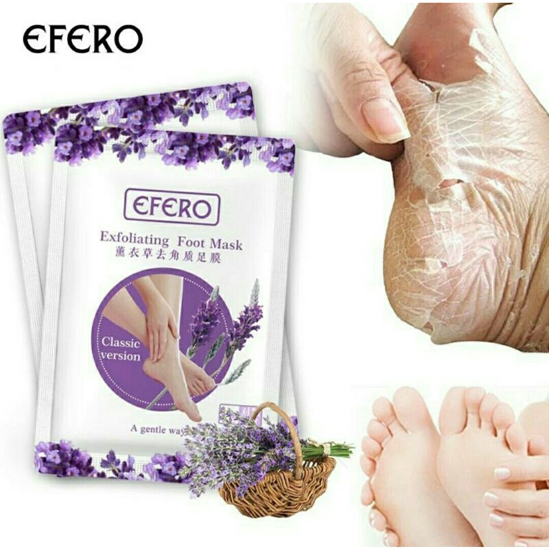 masker kaki ekfoliating foot mask