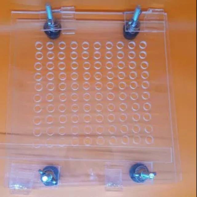 CETAKAN / TATAKAN / PENGISI KAPSUL (ISI 100 LUBANG)