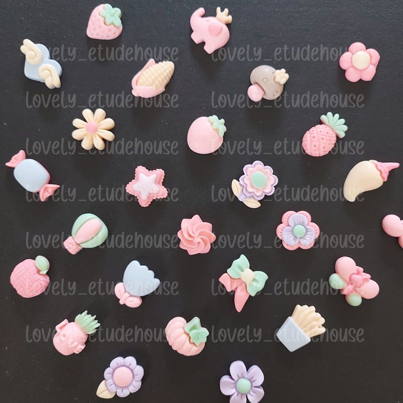 Resin clay | clay resin | resin clay karakter warna pastel | clay resin karakter warna pastel | baha
