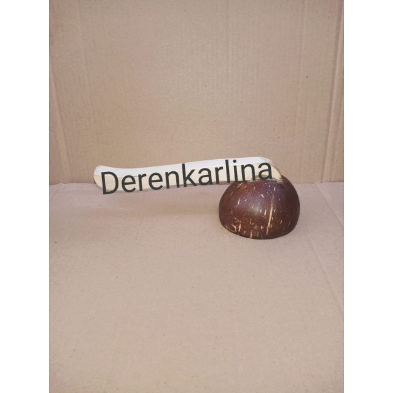 Centong nasi padang / centong nasi batok kelapa / centong batok