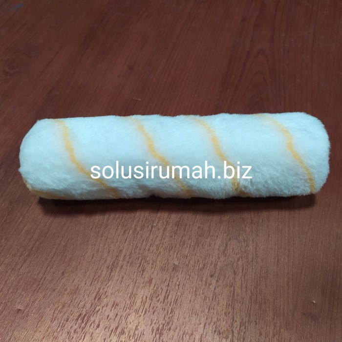 REFILL KUAS ROLL CAT 9” KUNING GARIS SPI ULANG BULU ROL 9 INCH BESAR