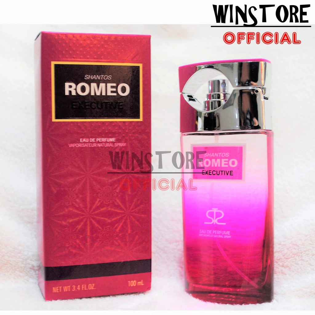 Parfum SHANTOS ROMEO PINK EXECUTIVE - Eau De Perfume 100ml Vaporisateur Natural Spray 100% ORIGINAl