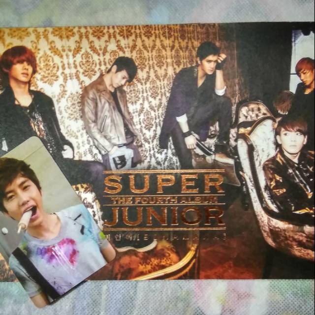 Super Junior Bonamana Album Ver.A w/ Kyuhyun Photocard