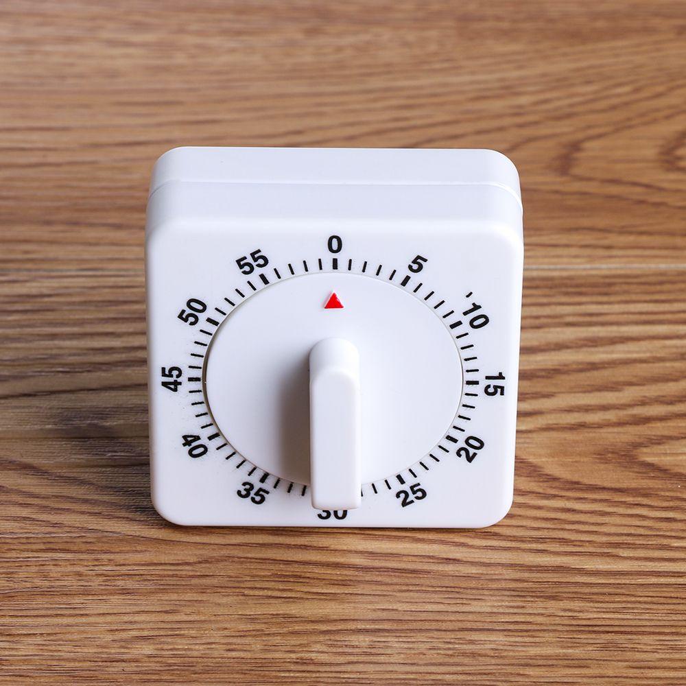 Solighter Timer Alarm 60 Menit Bentuk Kotak Bahan Plastik Untuk Dapur