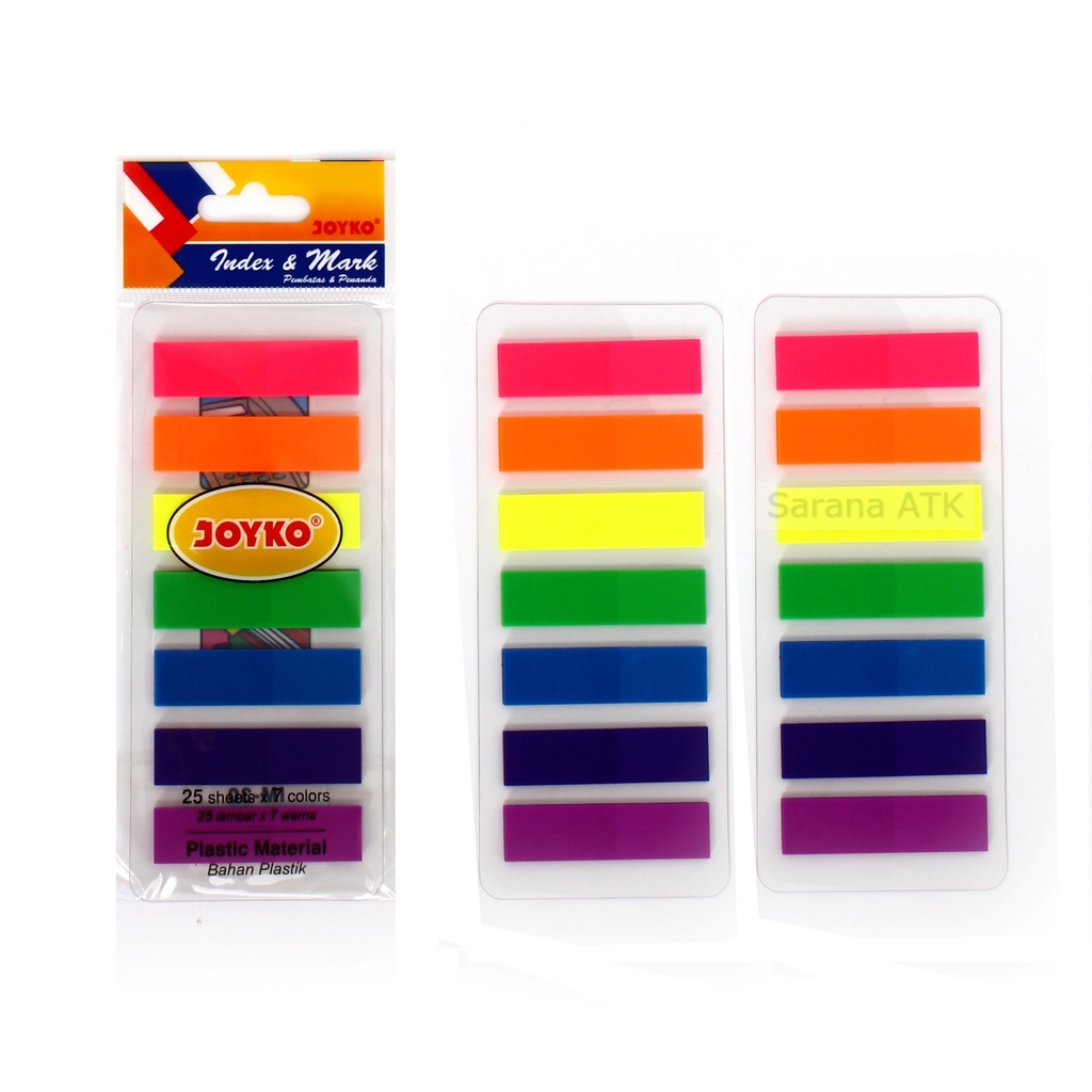 

JOYKO PEMBATAS BUKU KOTAK IM-30 PLASTIK [ ECER ]