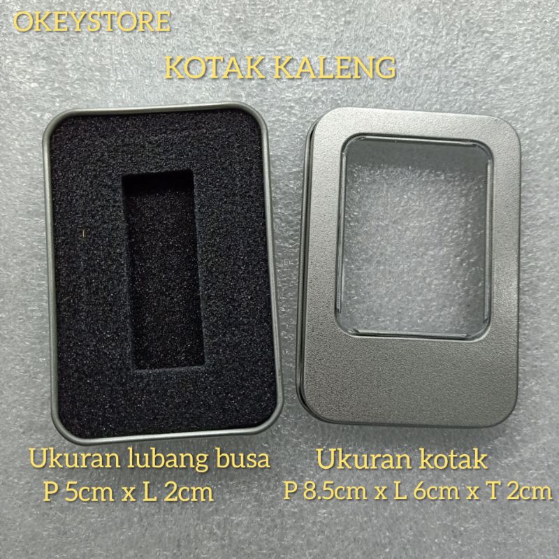KOTAK KALENG FLASHDISK UNIVERSAL ( SELALU ADA STOCK BA )