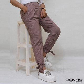 Celana panjang wanita Basic premiumJOGGER TALI KEZIA pants Celana panjang wanita Basic premiumJOGGER TALI KEZIA pants