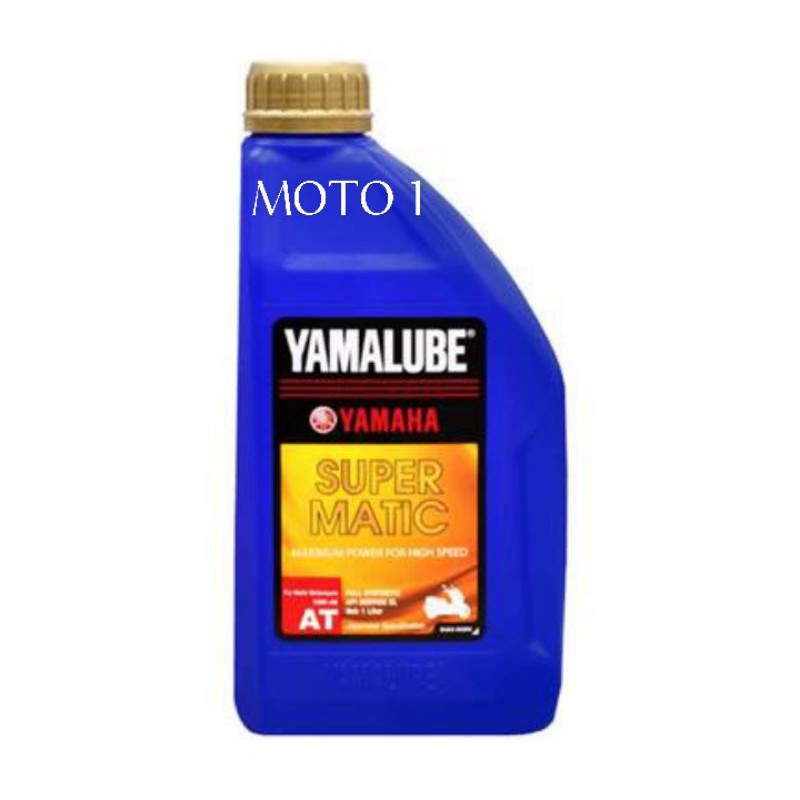 DIJAMIN ASLI!! YAMALUBE SUPER MATIC 10W40 1 LITER