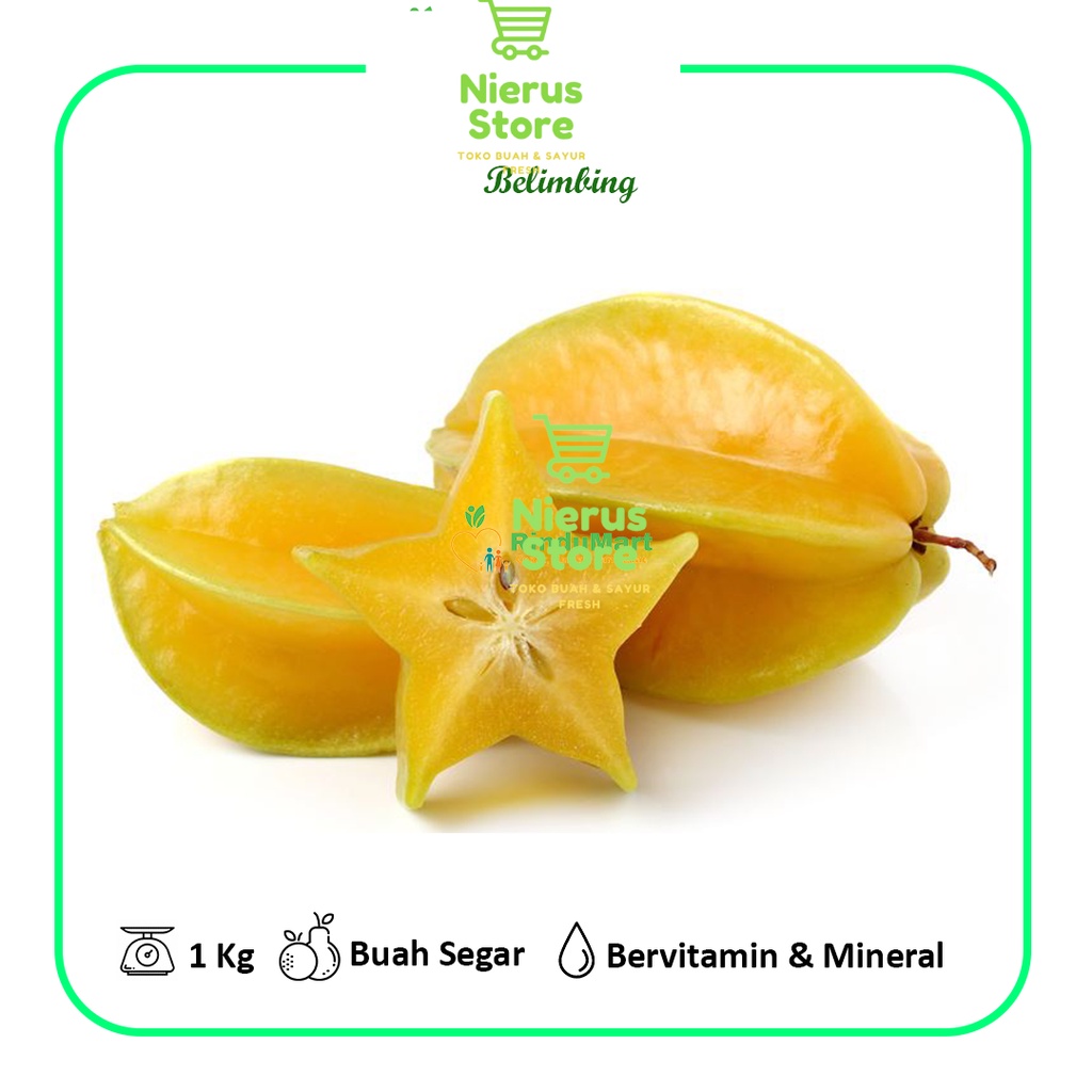 

Belimbing Manis NIERUSSTORE 950-1050 Gram