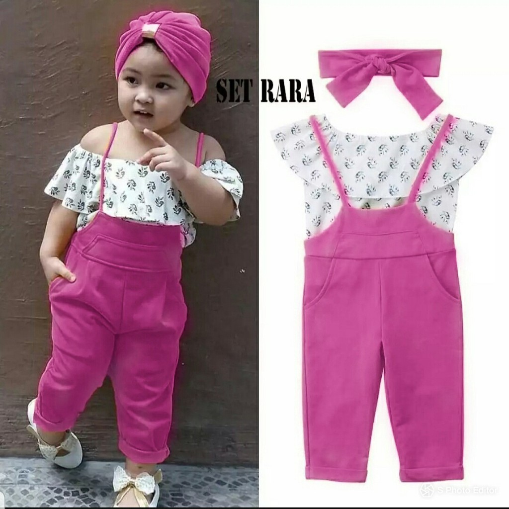 Jumpsuit Ria - Pakaian Anak - Jumpsuit Anak Perempuan Terbaru