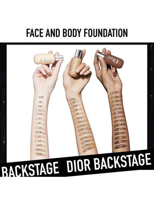 dior backstage foundation non comedogenic
