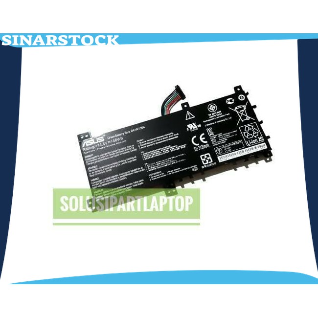 ORIGINAL BATERAI ASUS A451 A451L A451LN B41N1304