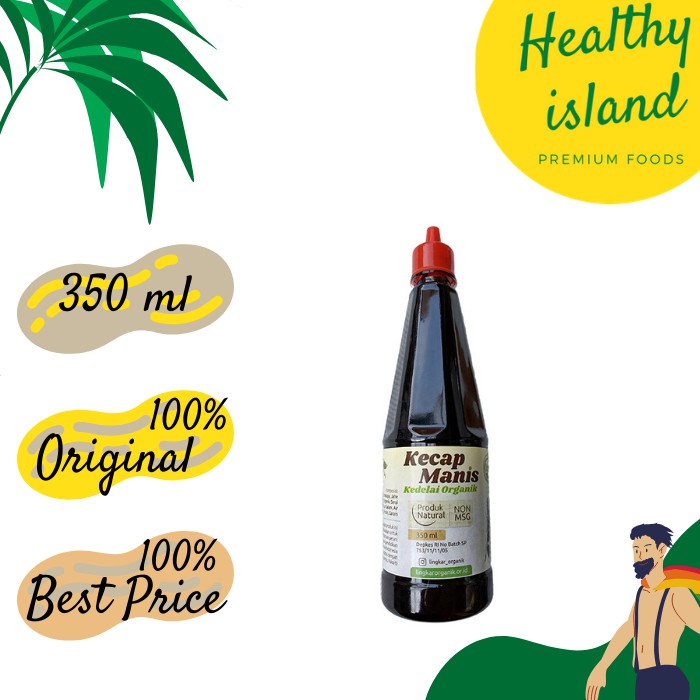 

Kecap Manis Kedelai Organik 350 ml