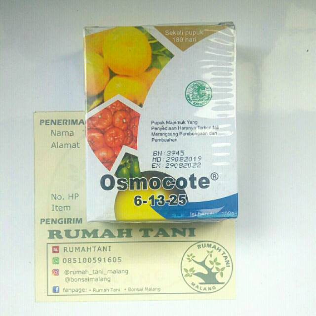 PUPUK ANGGREK DAN BONSAI DEKASTAR OSMOCOTE