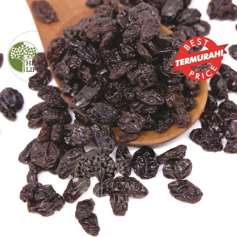 Organic Seedless Black Raisin 250 gr