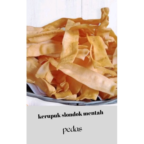 

KRUPUK SLONDOK MENTAH/MAKANAN KHAS BANYUMAS/HARGA TERJANGKAU