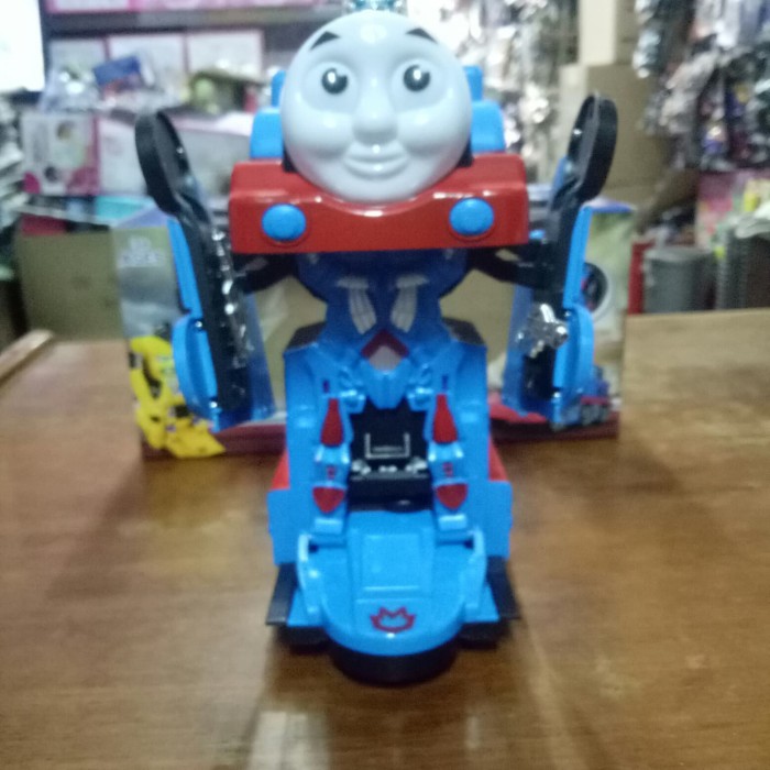 mainan kereta robot thomas