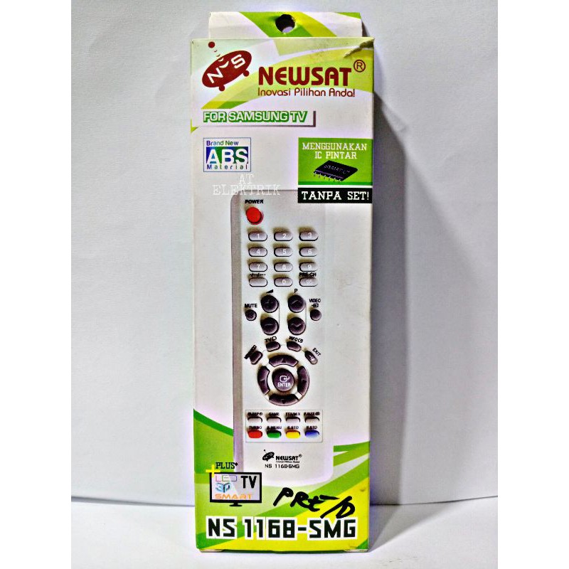 Remote SAMSUNG NEWSAT TV Tabung ( NS 1168 SMG )