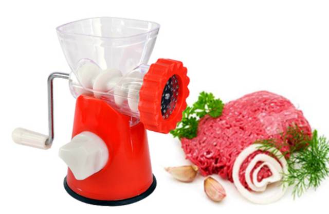 [500gr] Meat Grinder Manual Plastik / Atom Alat Penggiling Sayur Buah Murah