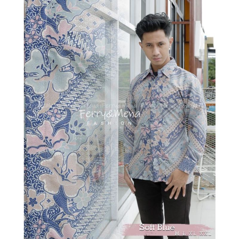 KEMEJA BATIK PRIA/KEMEJA BATIK MODERN/KEMEJA BATIK PESTA/KEMEJA BATIK TERBARU &amp; TERLARIS