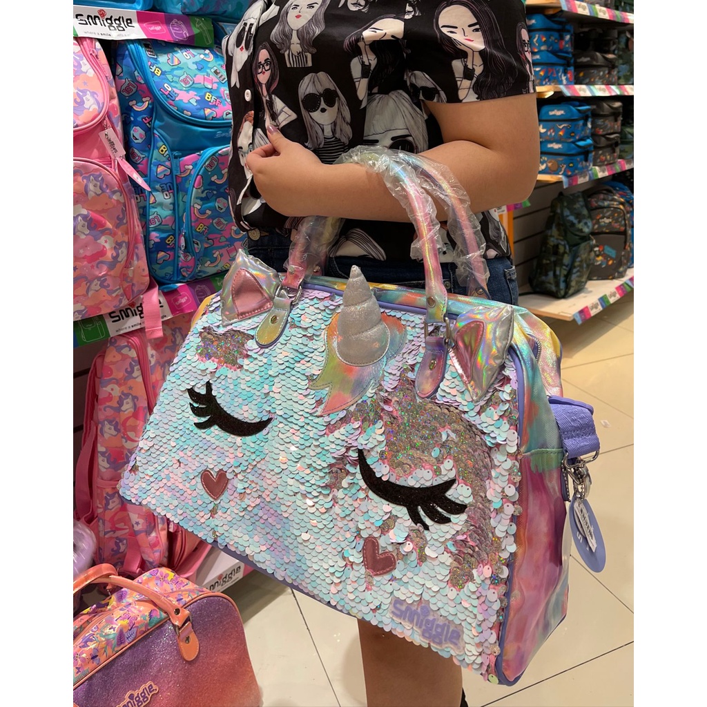 SMIGGLE WEEKENDER BAG UNICORN - TRAVEL BAG SMIGGLE