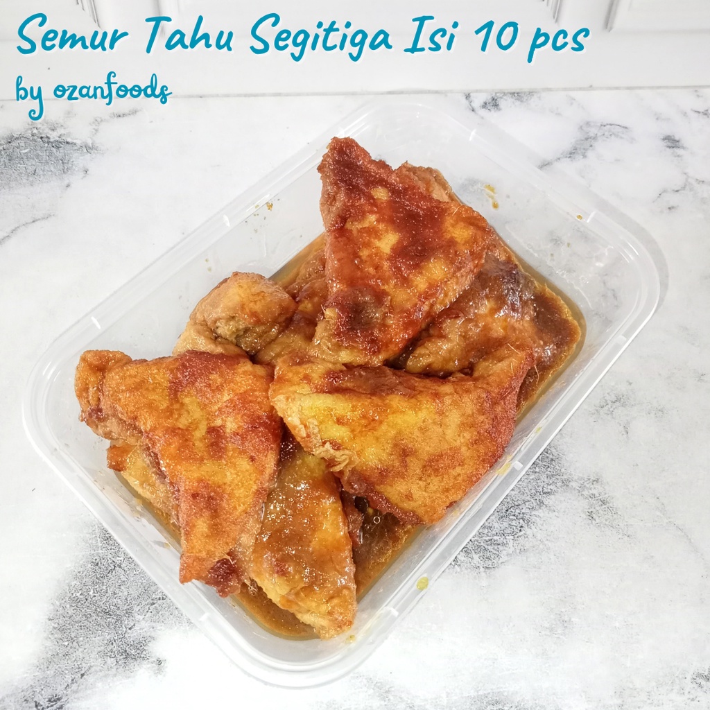 

Semur Tahu Segitiga Isi 10 pcs