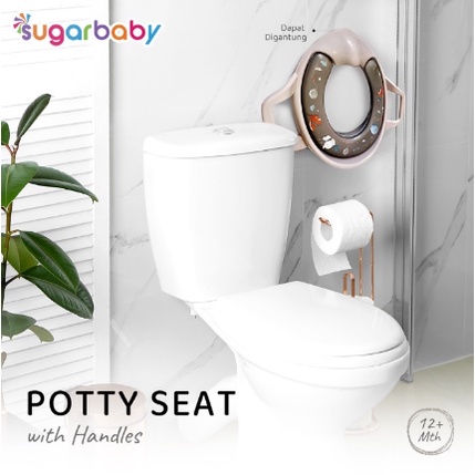 Potty Seat with Handle Sugar Baby dudukan toilet