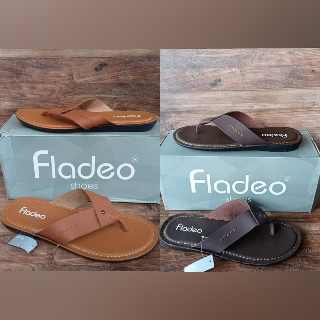 Sandal Jepit kulit Murah Ori Fladeo Sepatu Sandal Pria Brand Matahari