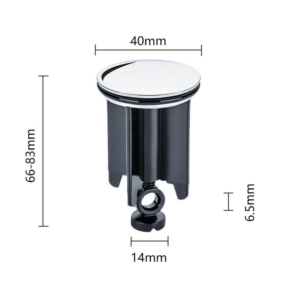 [Elegan] Stopper Wastafel 40mm Pengaman Ganti Drainer Aksesoris Wastafel Universal Anti Bau Plug Colokan Saluran Air Bak Mandi