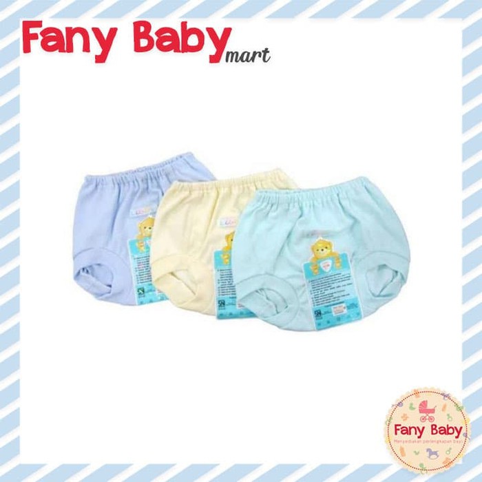 LIBBY POLOSAN CELANA POP BAYI 6-9 BULAN ISI 3PCS