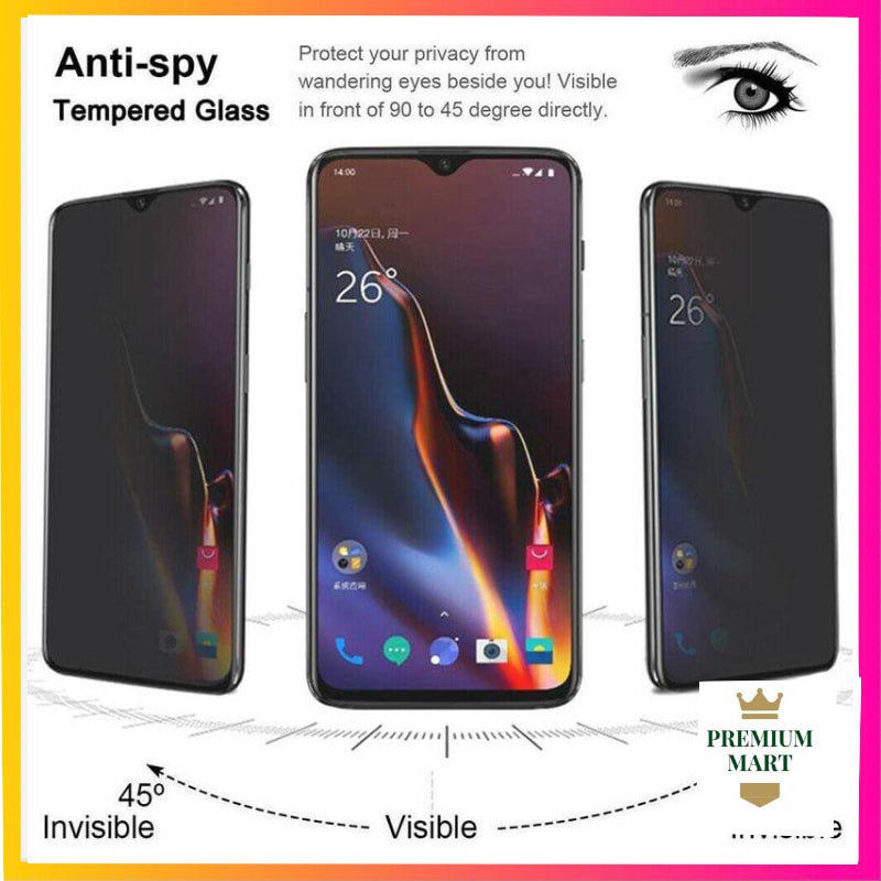 Anti Spy Tempered Glass Xiaomi Redmi 7, 8, 8pro, 9 Anti gores Premium Quality  [PM]