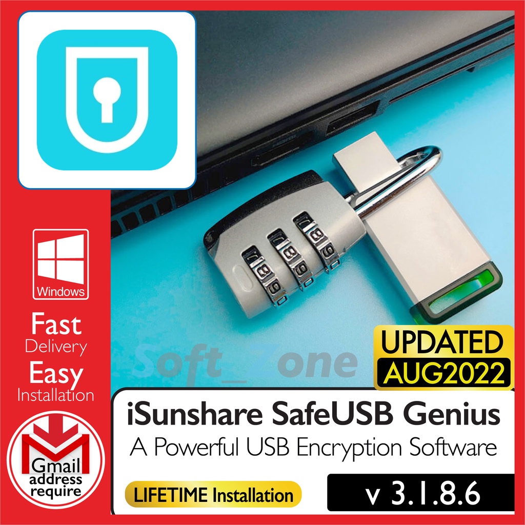 

Snshr SfUSB Gns 3.1.8.6 - A Pwrfl USB Encryptn Sftwr [WINDOWS x64] - Dgtl Dwnld