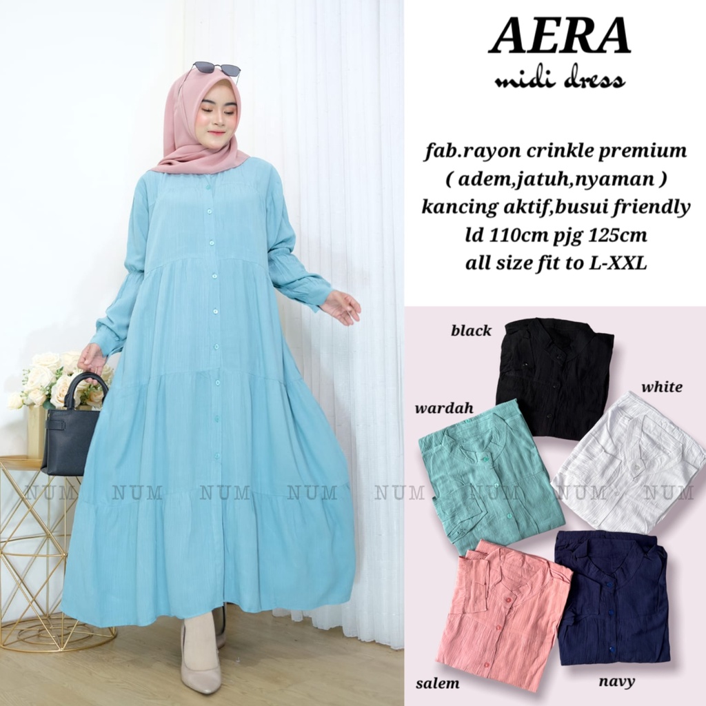 Aera midi dress