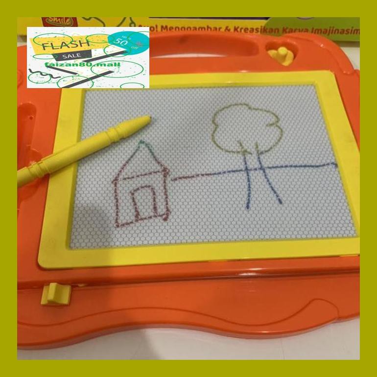 

Hr40Dma Mainan Anak Colour Drawing Book / Papan Magnet Warna Arh8Dllm