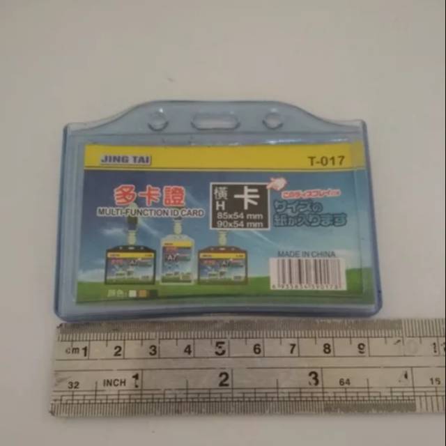 

CASING KARET ID CARD NAME TAG TEMPAT WADAH KARTU KARET 2 SISI BENING TRANSPARANT LANDSCAPE