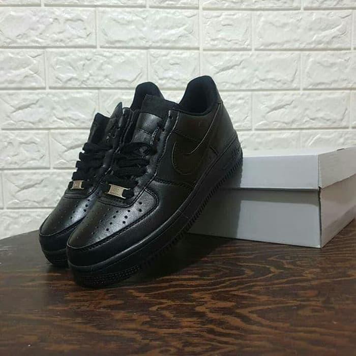 jual nike air force 1 black