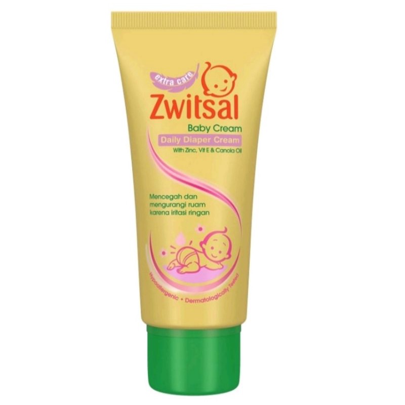 Zwitsal baby cream krim iritasi bayi iritasi ruam popok diaper rash zinc 100 ml 50 ml