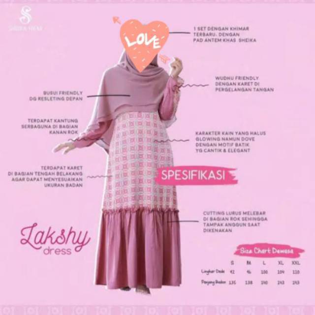 Lakshy Dress by Sheika Hijab