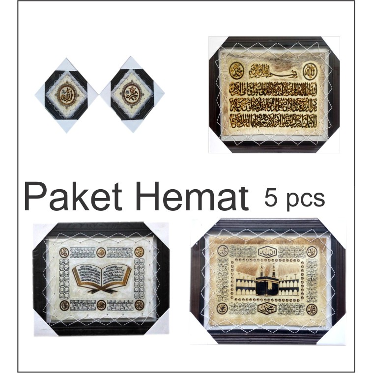 Paket Hemat Kaligrafi 5 pcs medium kabah