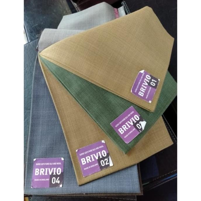 kain/bahan celana super 220's wool BRIVIO(ENGLAND)